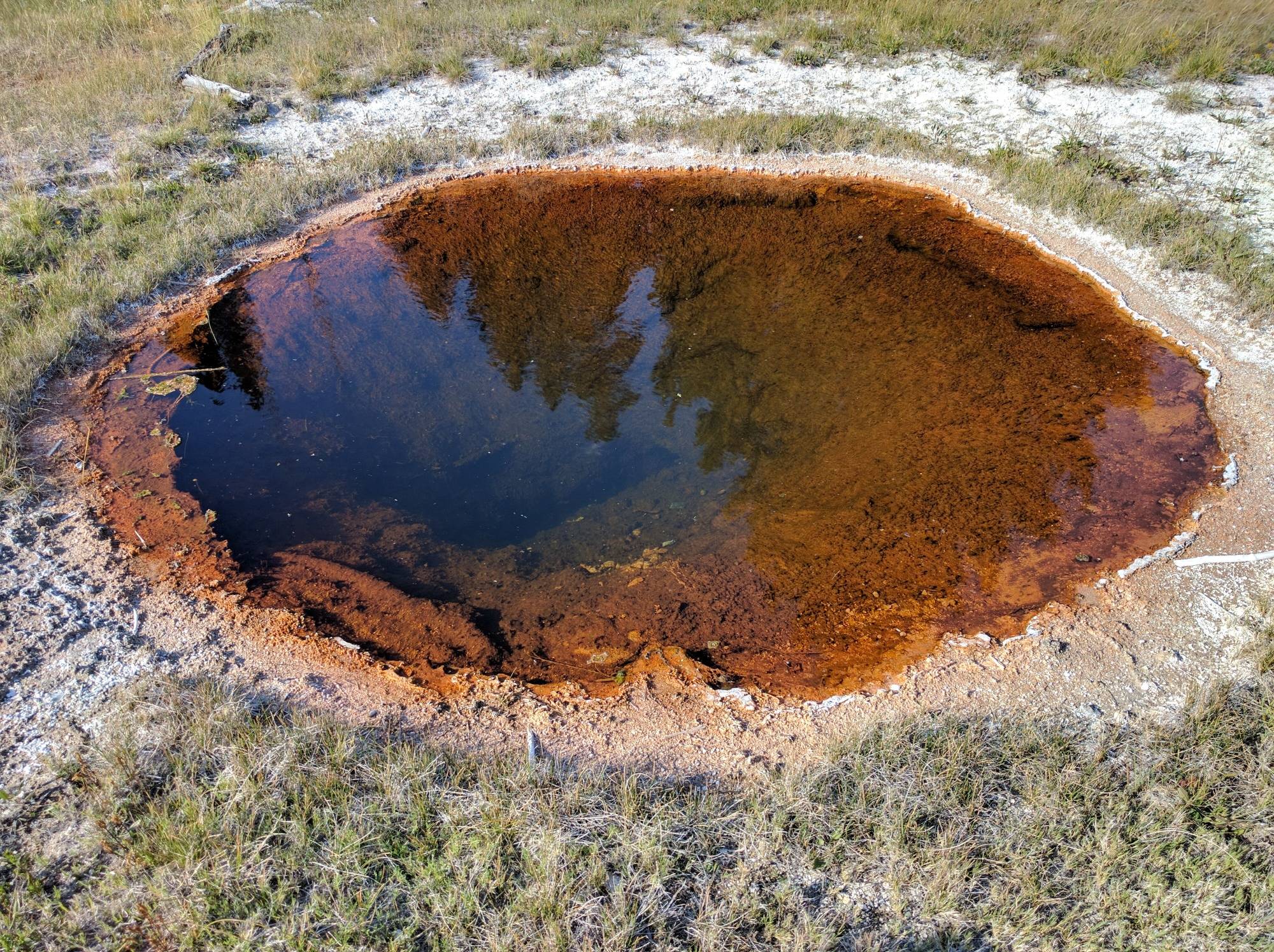 Image: A geothermal pool