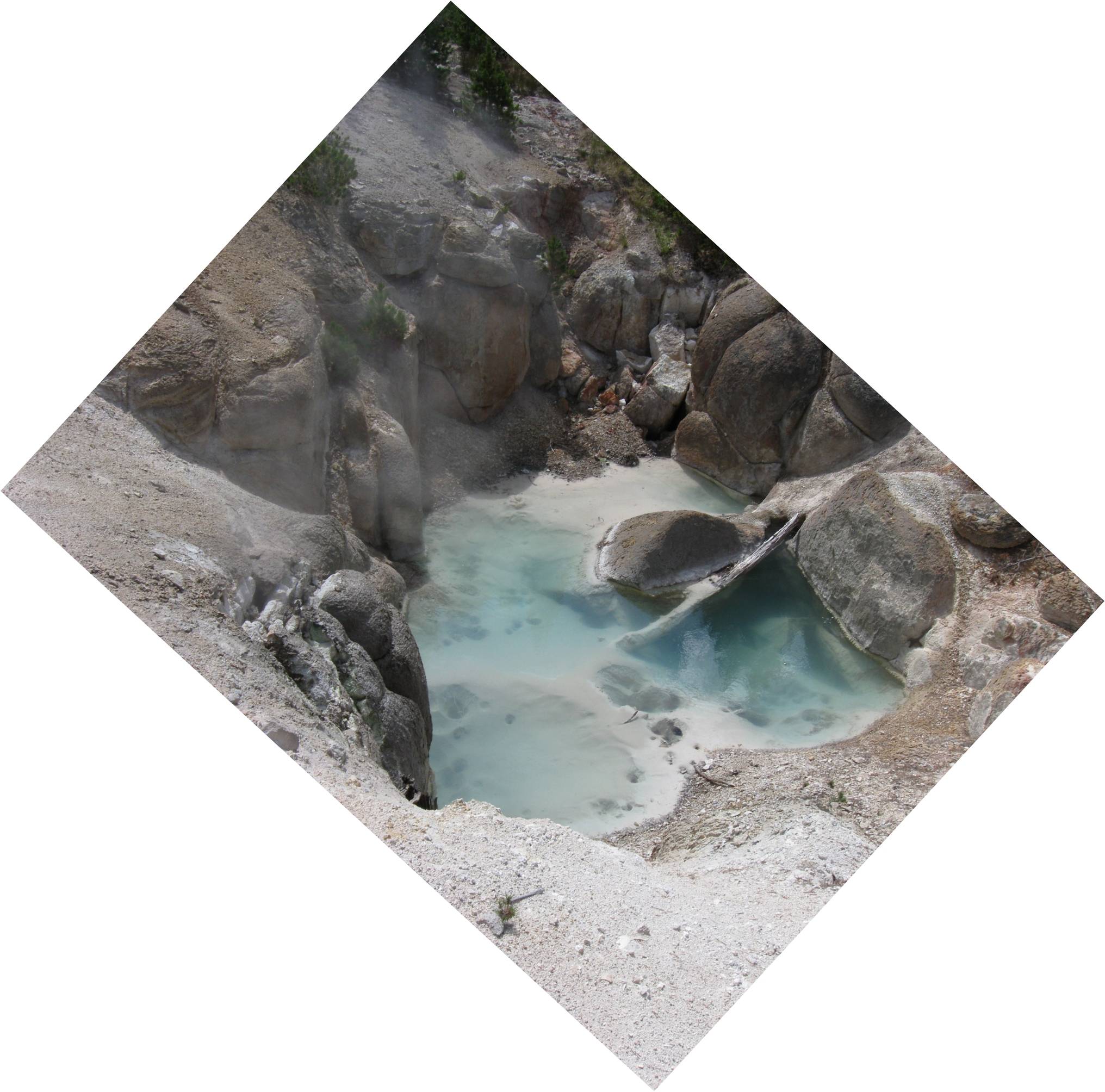 Image: A hot spring
