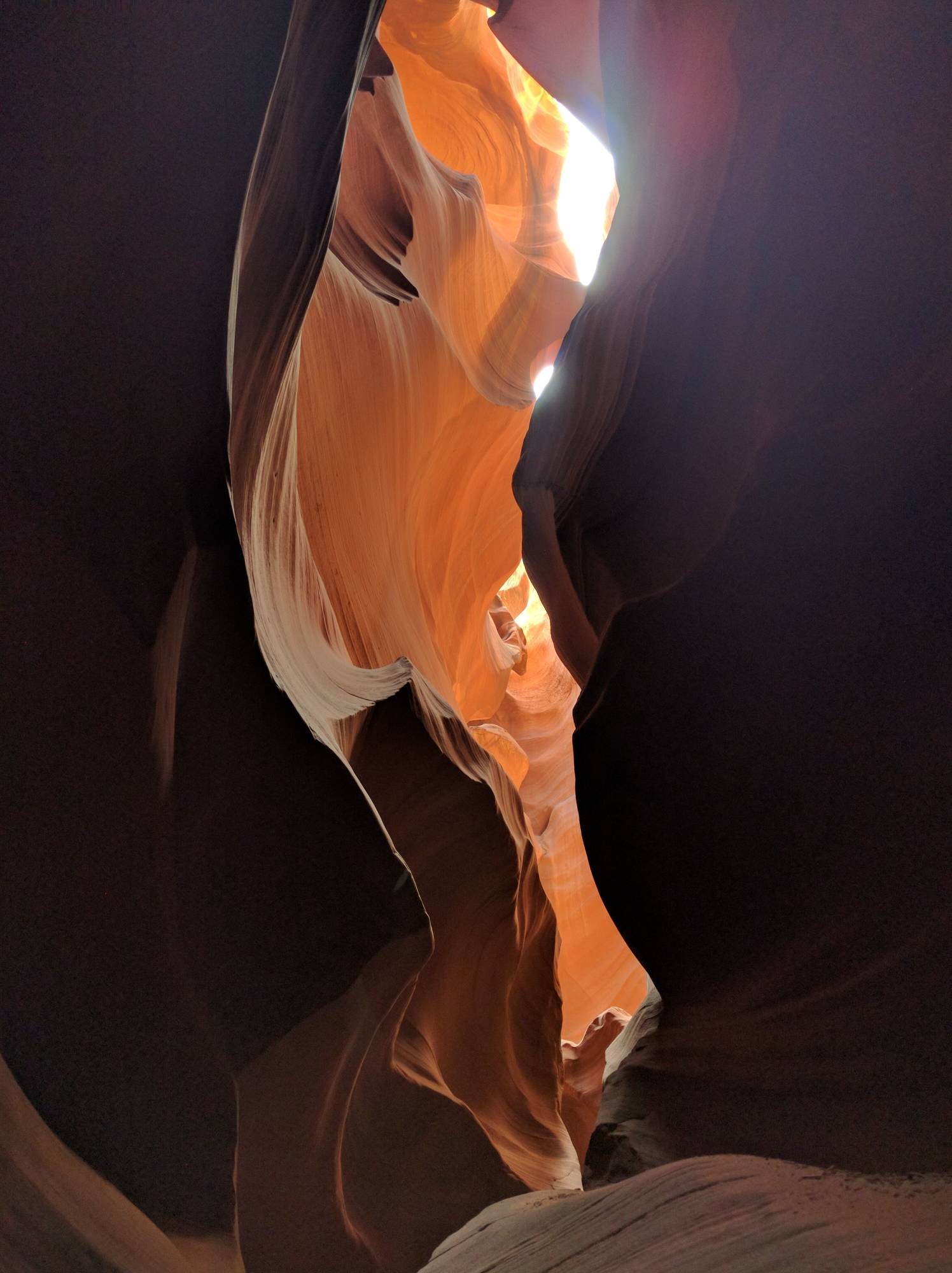 Image: The crevices of the Upper Antelope Canyon