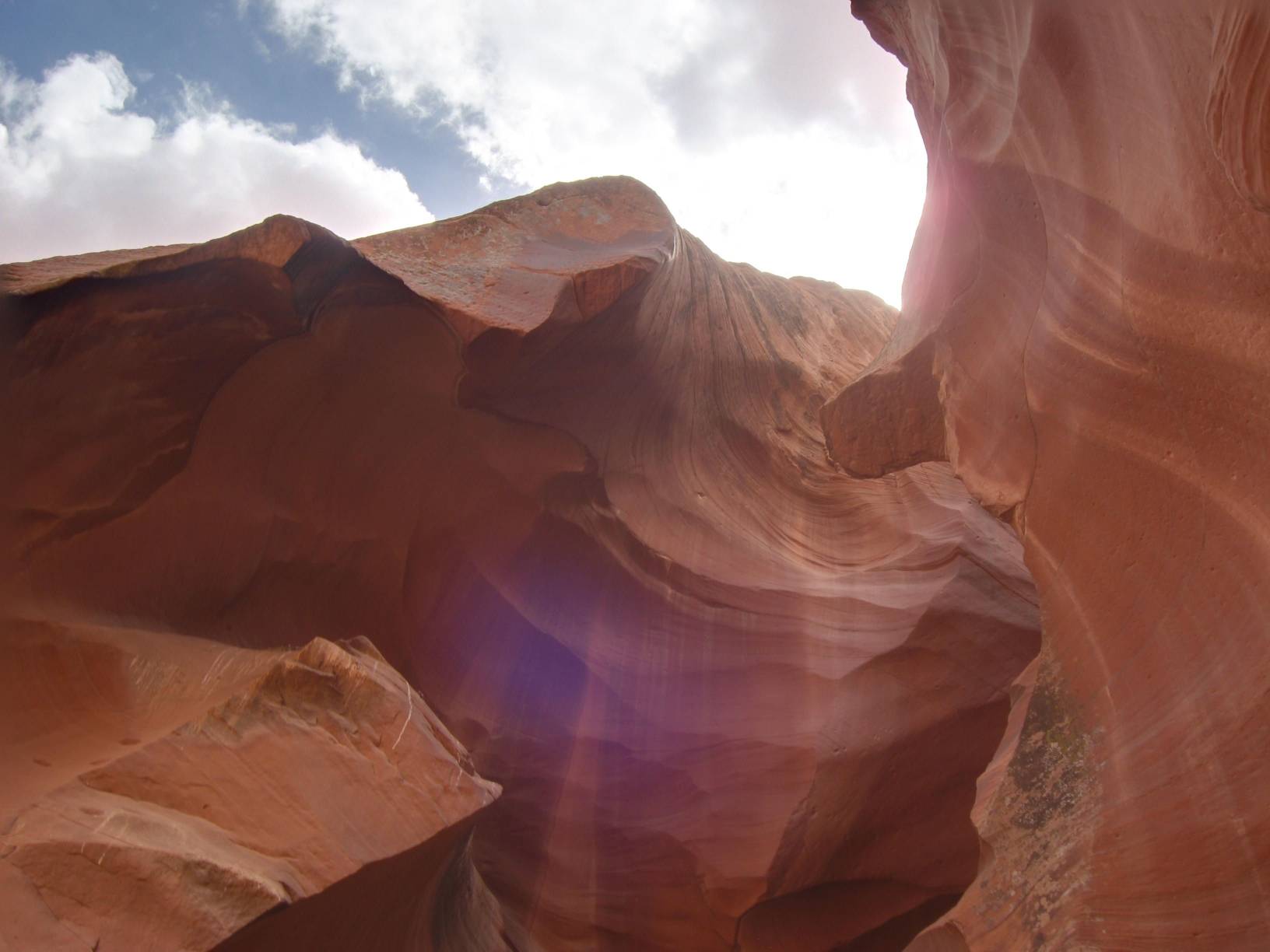 Image: The end of the Upper Antelope Canyon