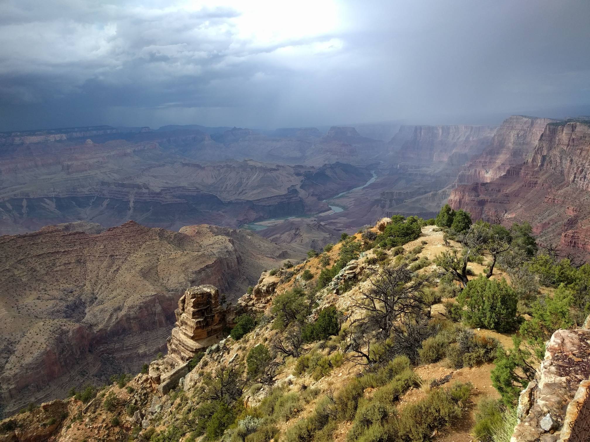 Image: The Grand Canyon after a rainstorm