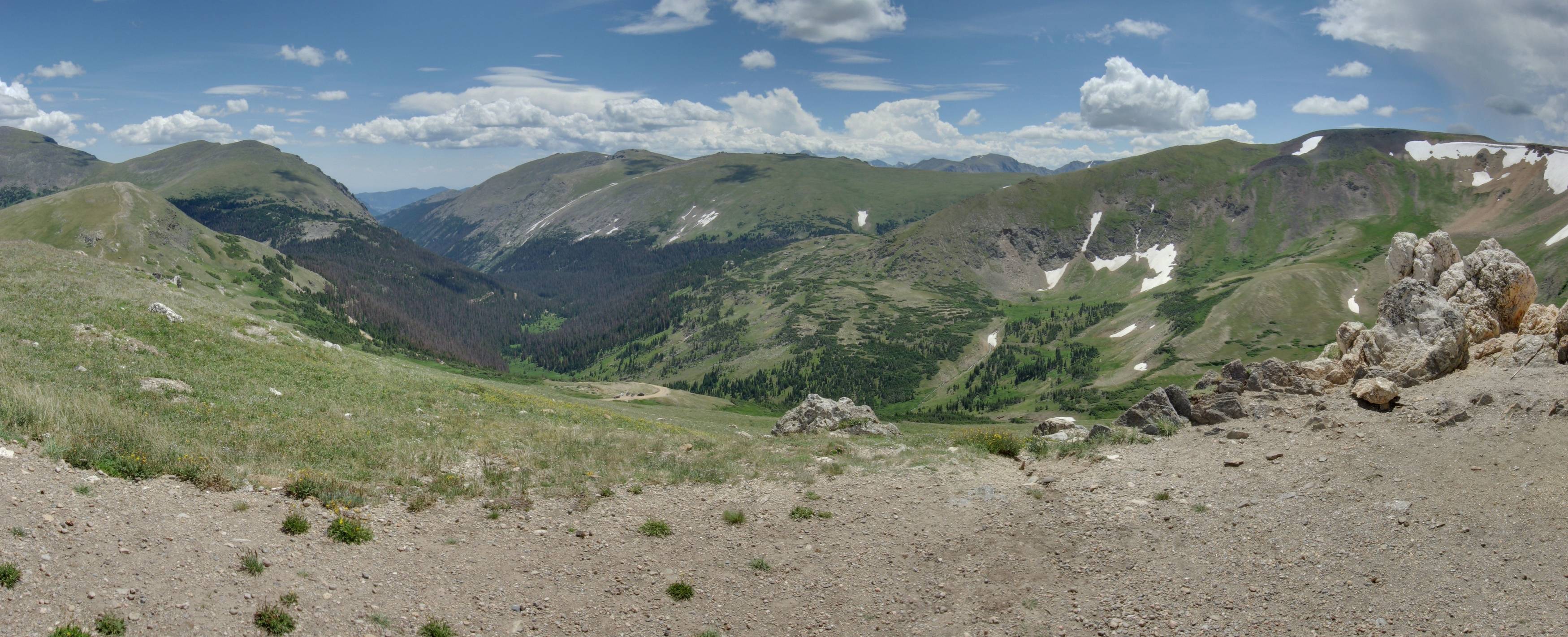 Image: A view from the end of the Alpine Ridge Trail