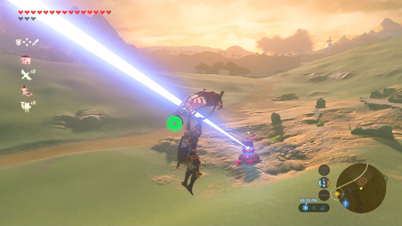 Image: Dodging a Guardian's laser